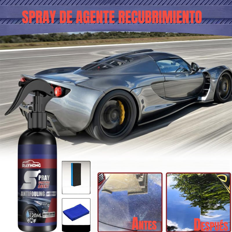 AquaShield™ – Spray Multifuncional de Protección para Coche