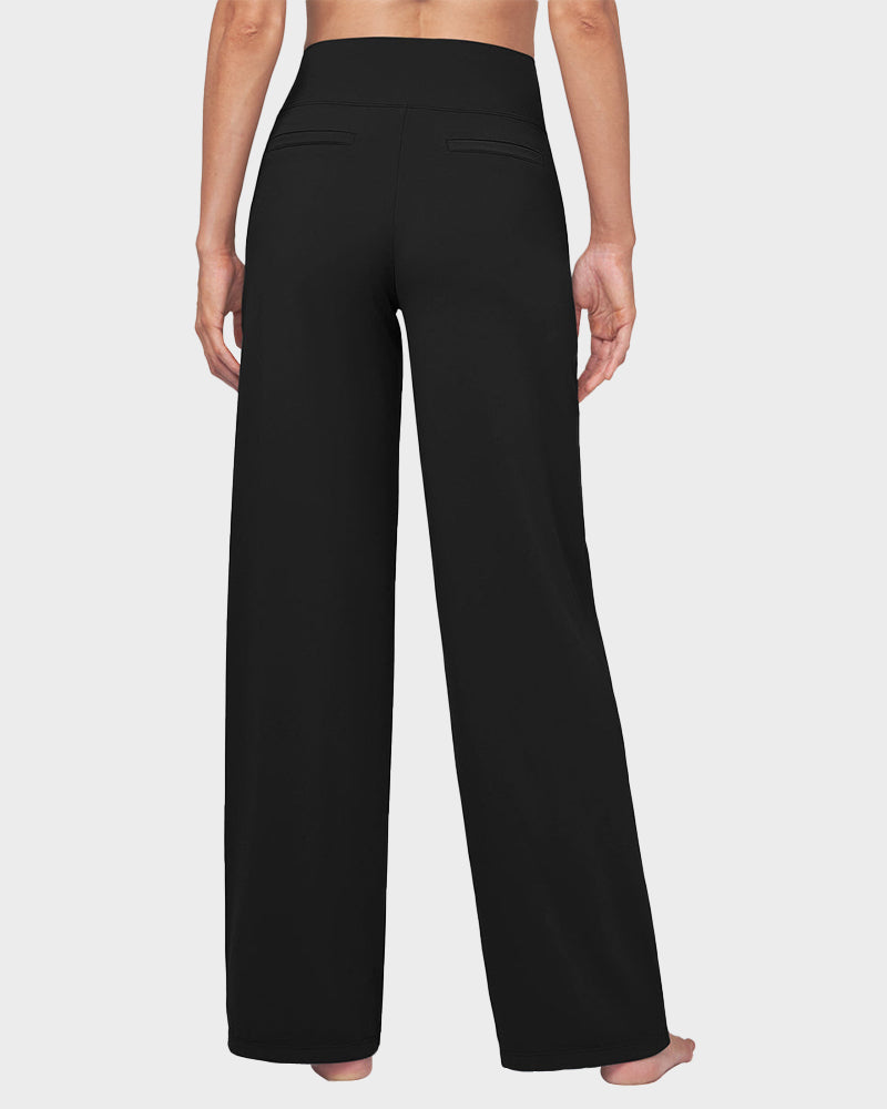 Élégancia™ – Pantalón Ancho de Talle Alto Confort Chic
