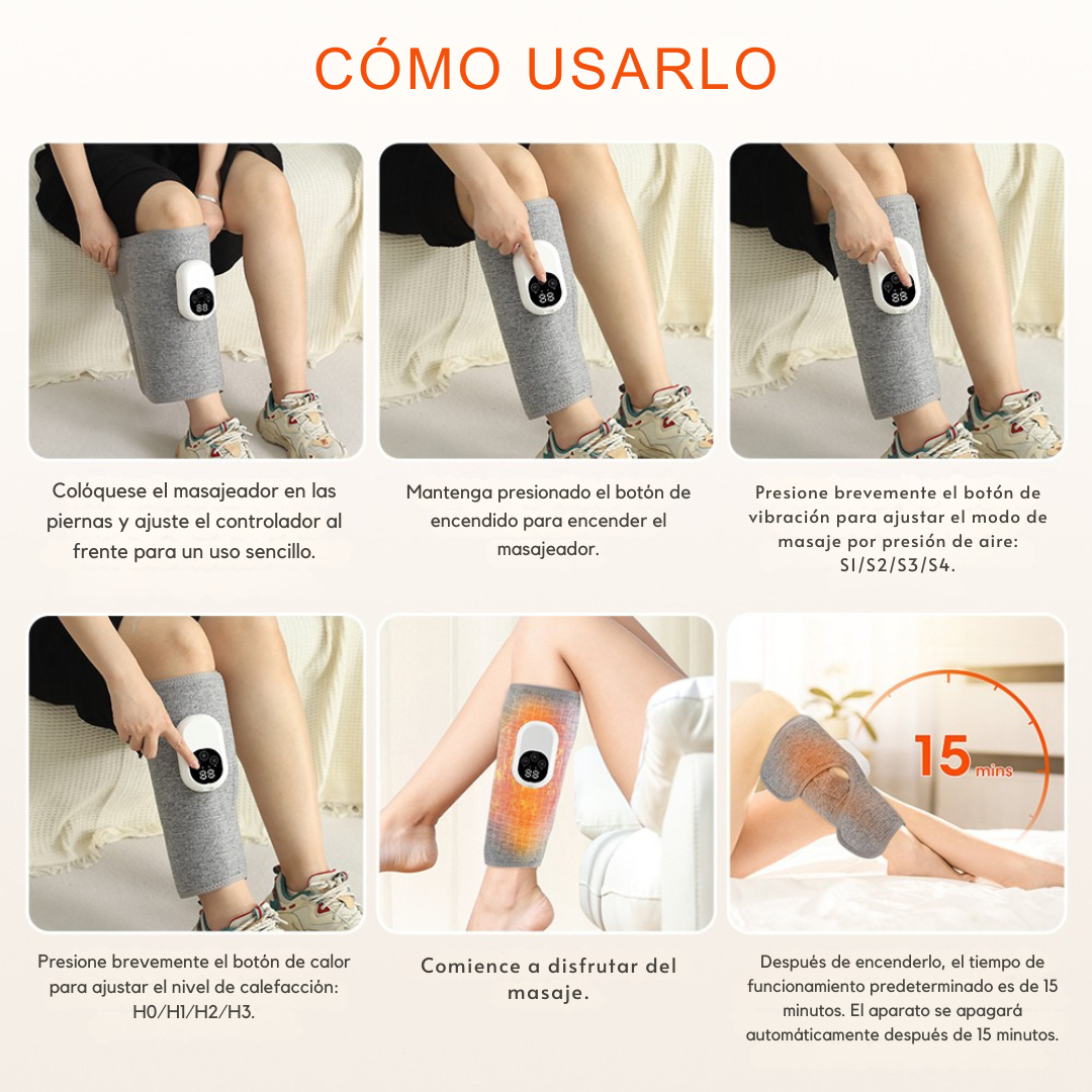 CalmiJambes™ – Masaje suave y relajante