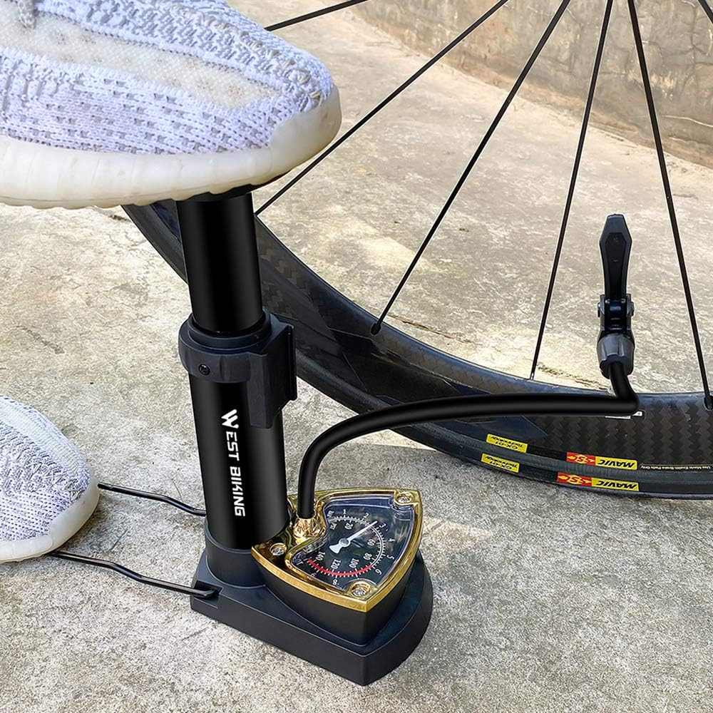 PneumaFix – Bomba de Pie con Manómetro Integrado
