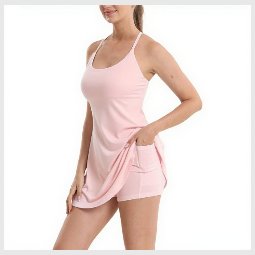 El Vestido de Espalda Descubierta y Moldeador Definitivo para el Deporte