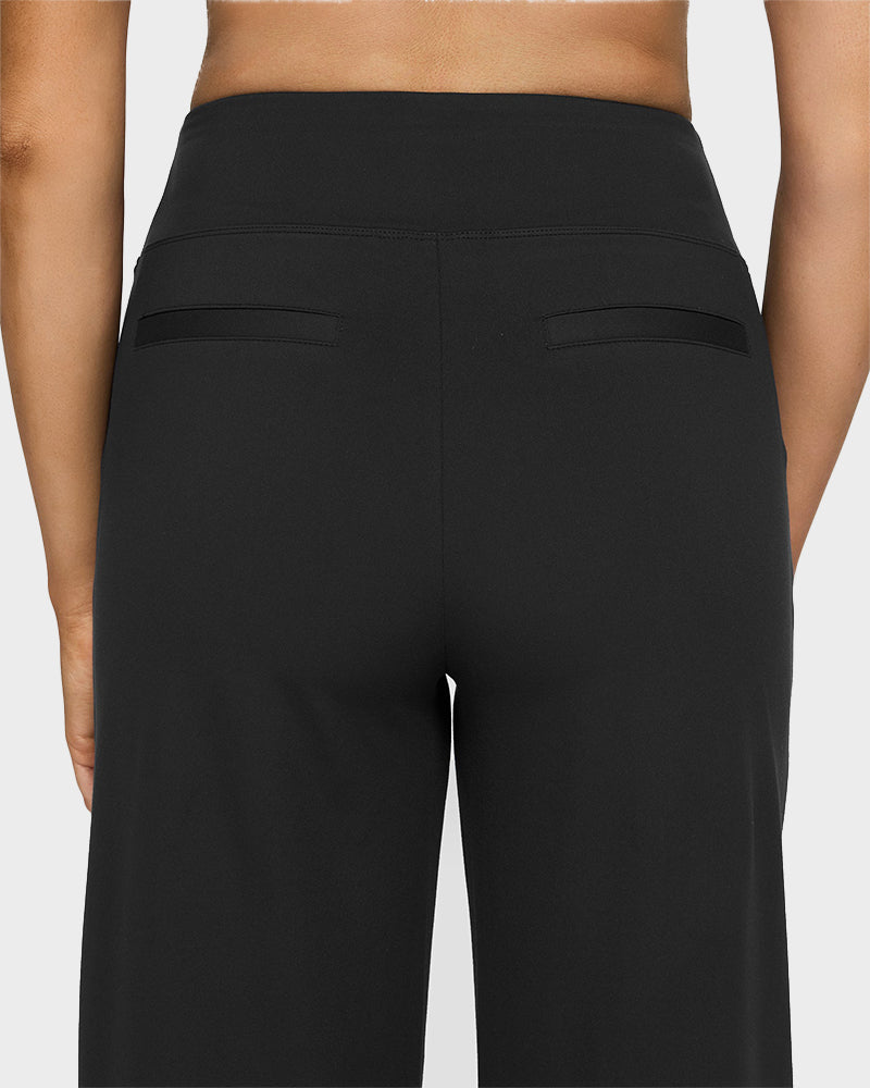 Élégancia™ – Pantalón Ancho de Talle Alto Confort Chic