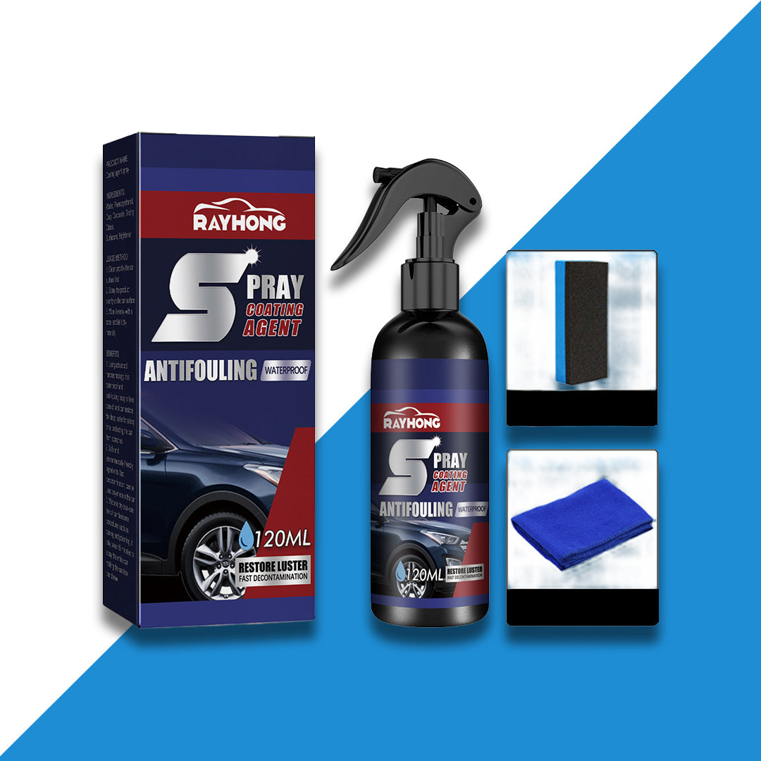 AquaShield™ – Spray Multifuncional de Protección para Coche