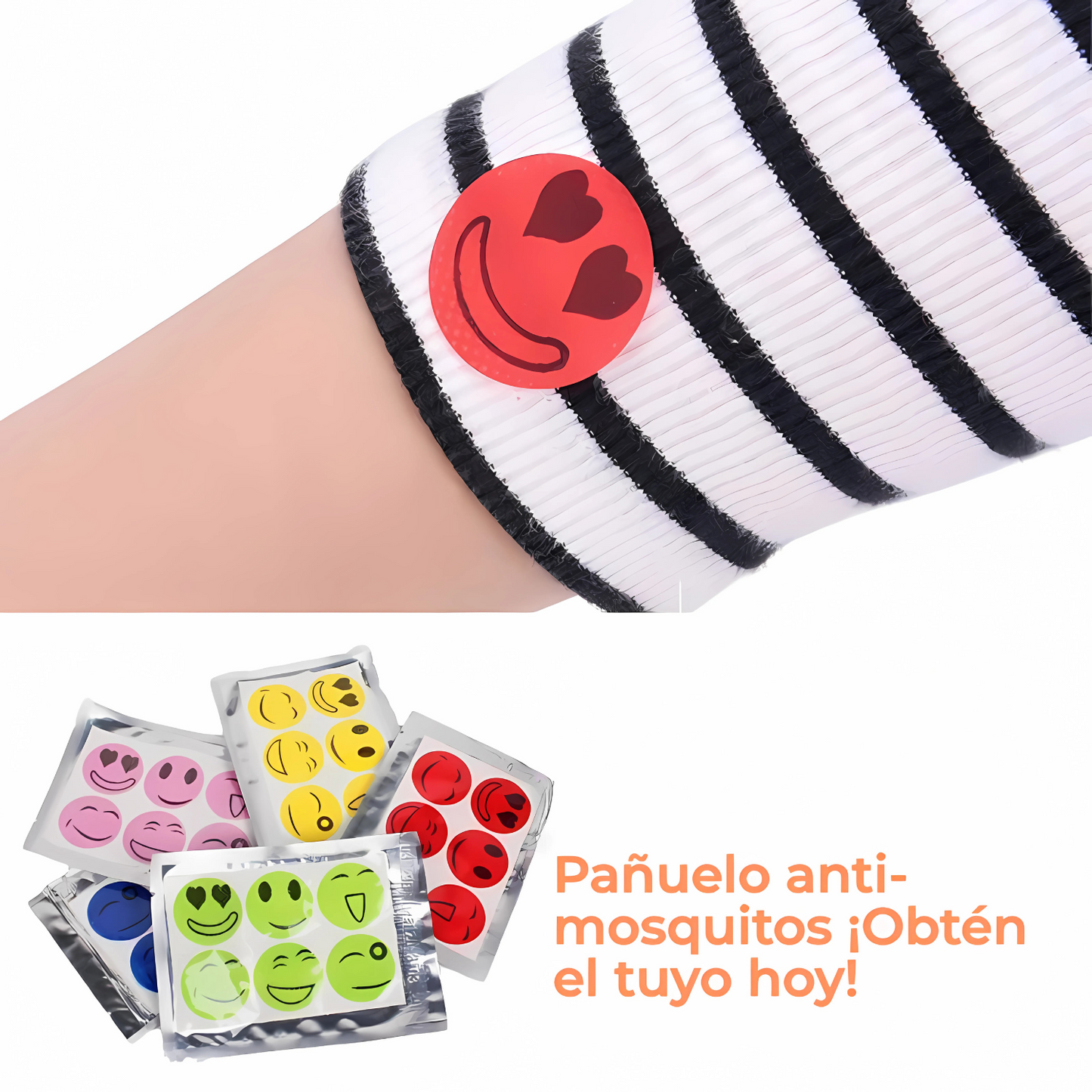 Parche Antimosquitos - Fórmula Natural para niños y adultos