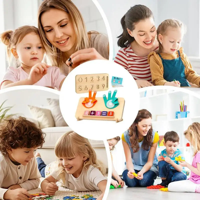EduTablero™ – Plancha Educativa Montessori Multi-Actividades