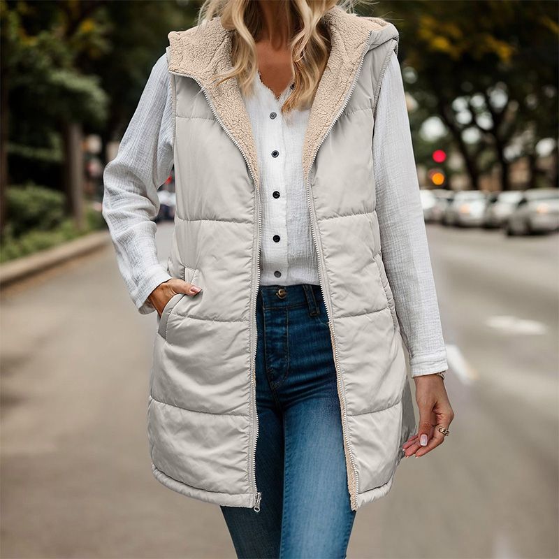 ReversaChic™ – Chaleco Acogedor y Versátil