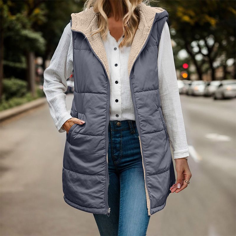 ReversaChic™ – Chaleco Acogedor y Versátil