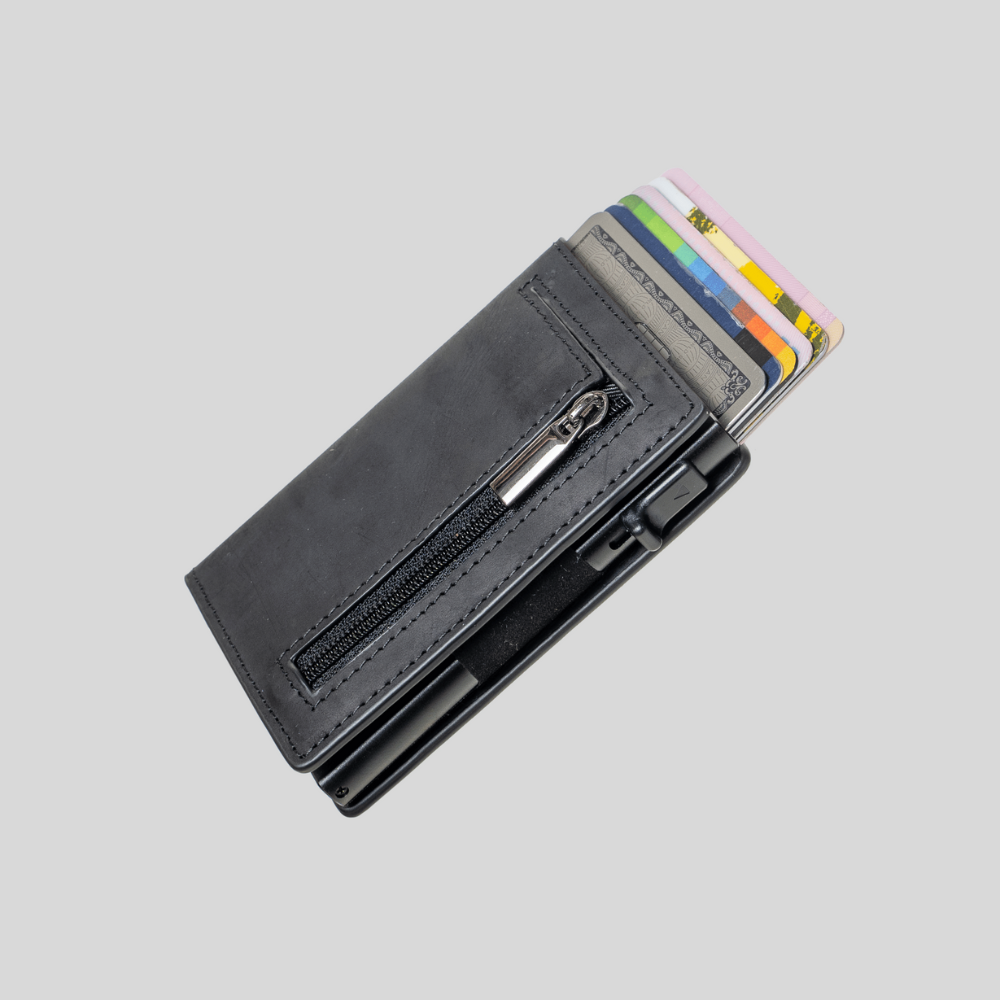 SecuriPorte™ – Cartera Anti-RFID Elegante y Compacta