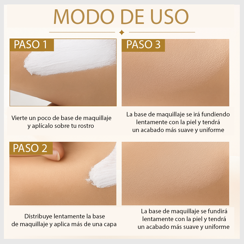 Base de Maquillaje 4 en 1 - Espectro Luminoso