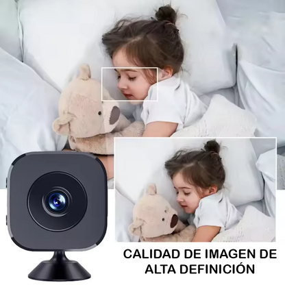 Asegura tu espacio con total facilidad con nuestra mini cámara inalámbrica