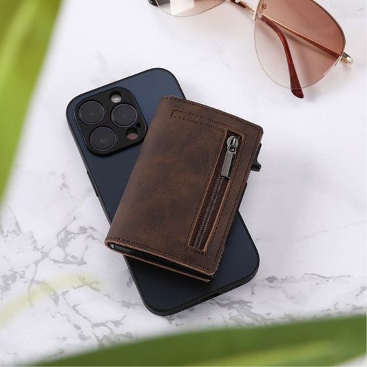 SecuriPorte™ – Cartera Anti-RFID Elegante y Compacta