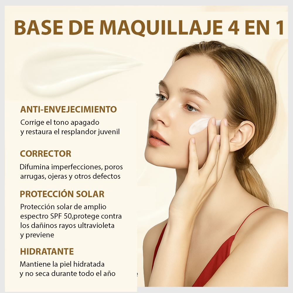 Base de Maquillaje 4 en 1 - Espectro Luminoso