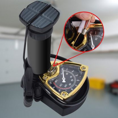 PneumaFix – Bomba de Pie con Manómetro Integrado