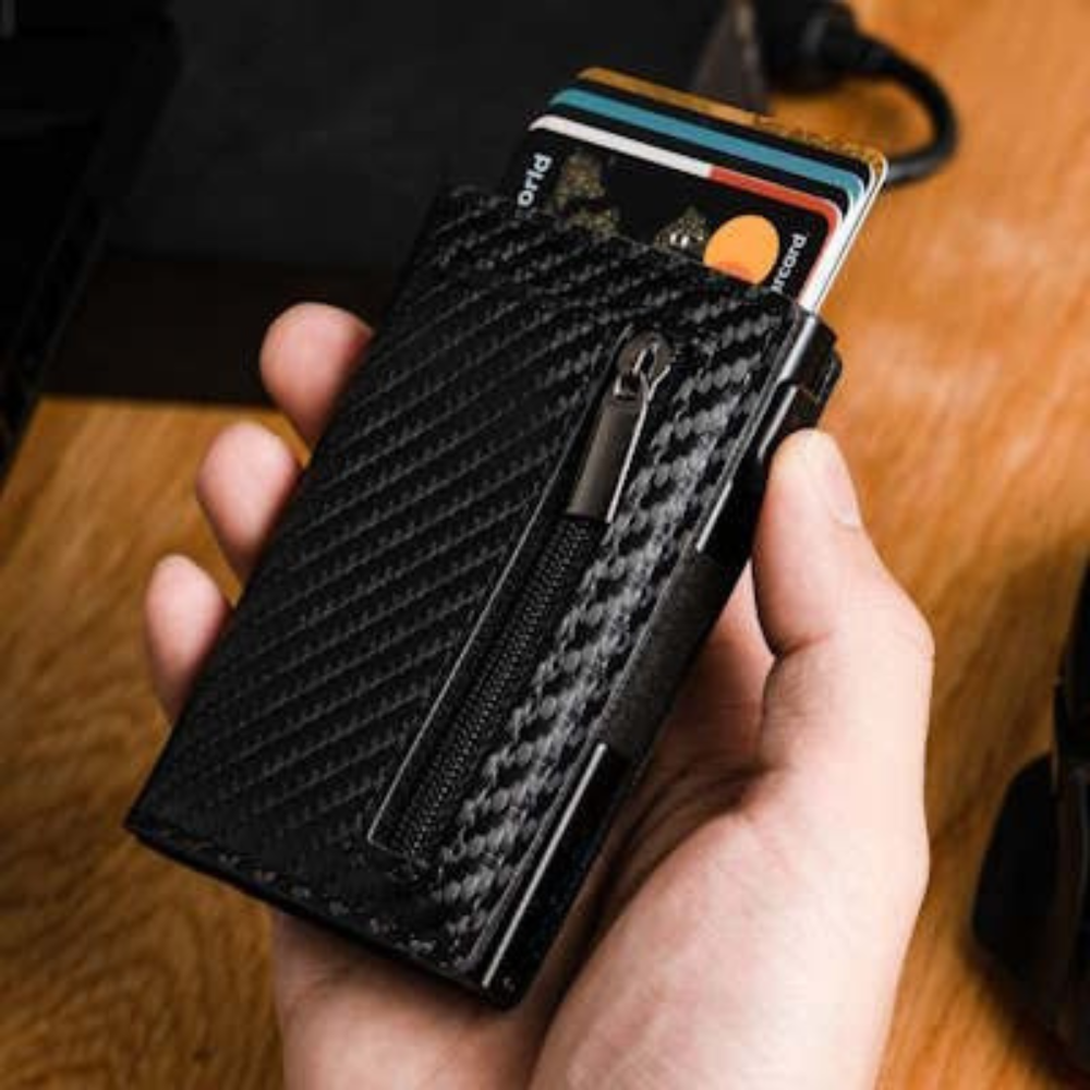 SecuriPorte™ – Cartera Anti-RFID Elegante y Compacta