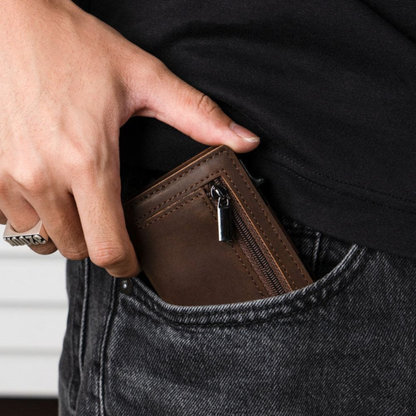 SecuriPorte™ – Cartera Anti-RFID Elegante y Compacta