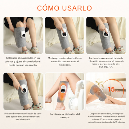 CalmiJambes™ – Masaje suave y relajante