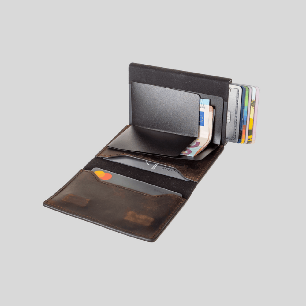SecuriPorte™ – Cartera Anti-RFID Elegante y Compacta