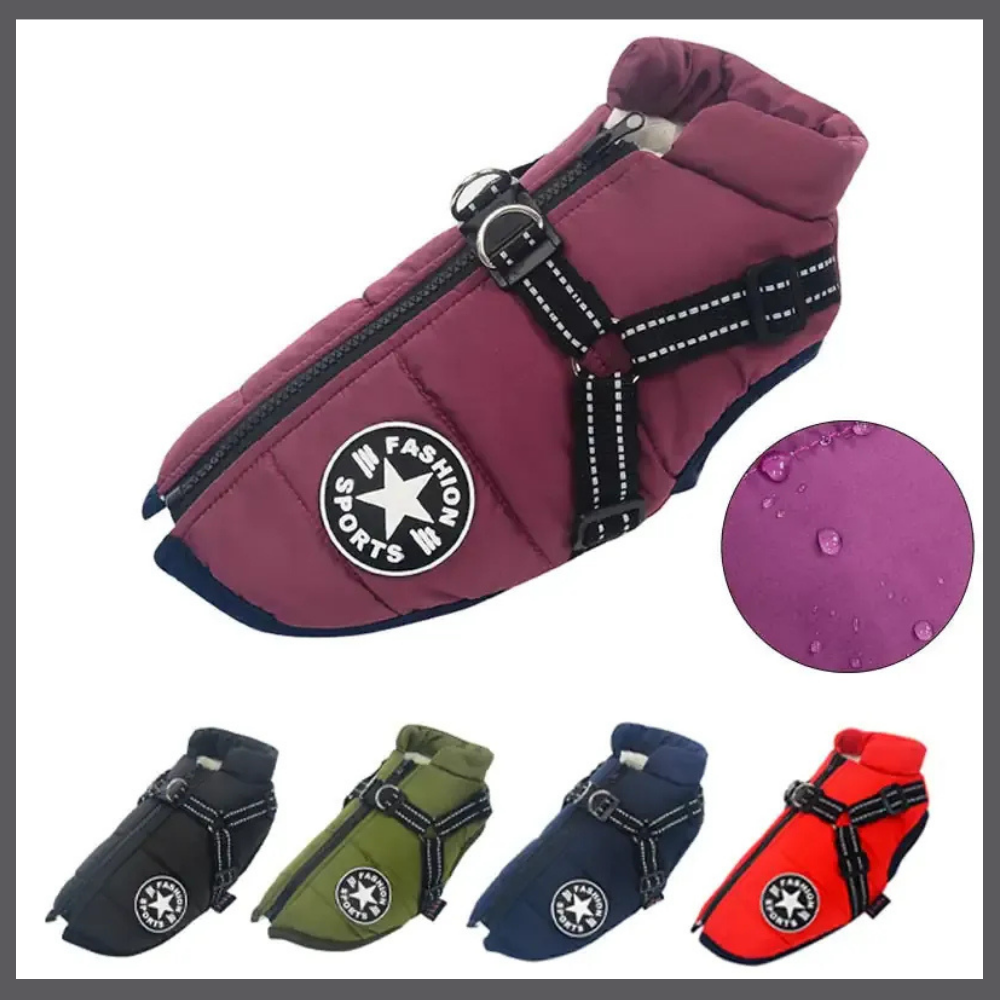 WarmPaws™ – Abrigo Impermeable para Perro