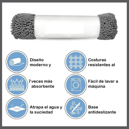 PawClean™ – Alfombra Absorbente Anti-Huella