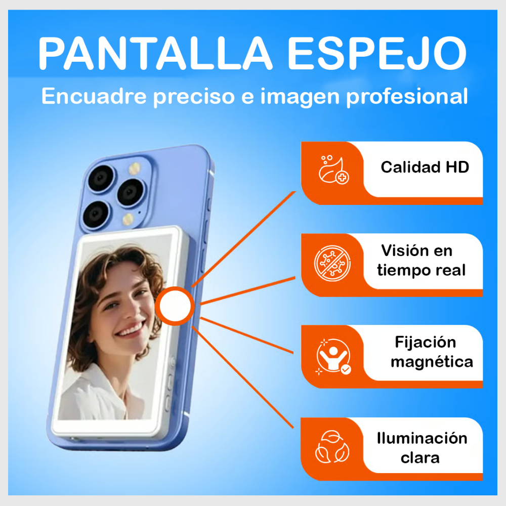 VlogCam™ – Monitor Selfie MagSafe