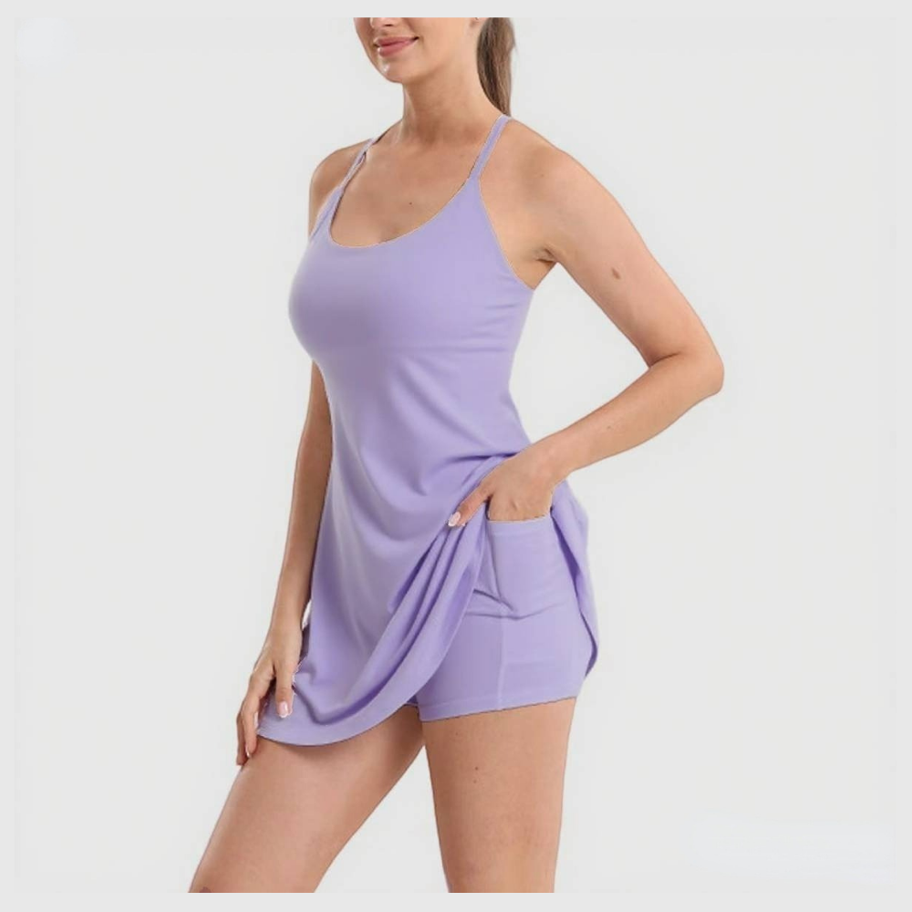 El Vestido de Espalda Descubierta y Moldeador Definitivo para el Deporte