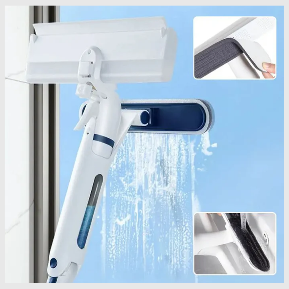 ClairVue™ – Limpiador de Ventanas 3 en 1 Telescópico