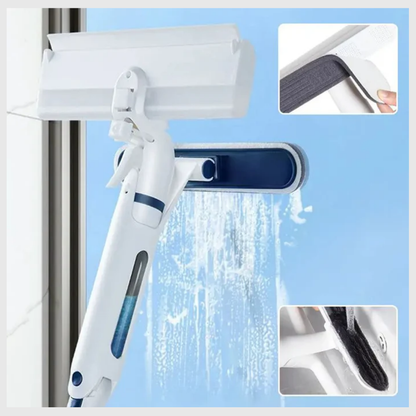 ClairVue™ – Limpiador de Ventanas 3 en 1 Telescópico