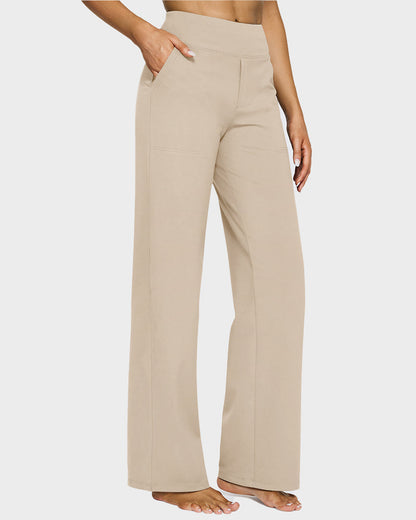 Élégancia™ – Pantalón Ancho de Talle Alto Confort Chic