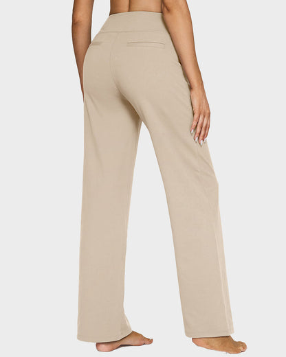 Élégancia™ – Pantalón Ancho de Talle Alto Confort Chic