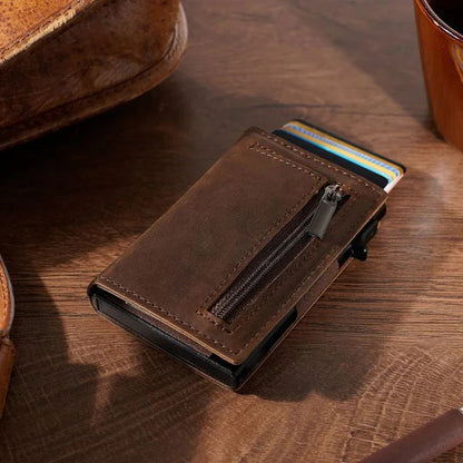 SecuriPorte™ – Cartera Anti-RFID Elegante y Compacta