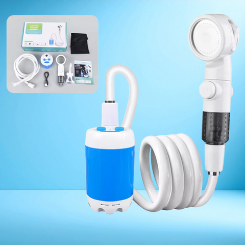 EcoShower™ – Pompa de ducha compacta recargable