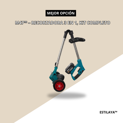 M47™ – Recortadora 3 en 1, Kit Completo