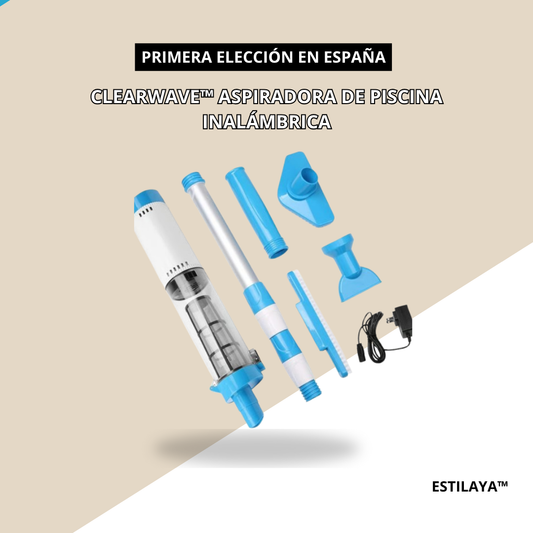 ClearWave™ Aspiradora de piscina inalámbrica
