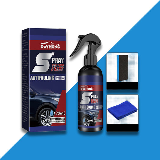 AquaShield™ – Spray Multifuncional de Protección para Coche