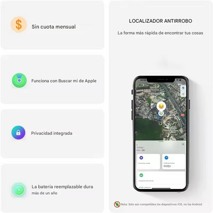 M90 PRO – Rastreador GPS sin suscripción, potente y discreto