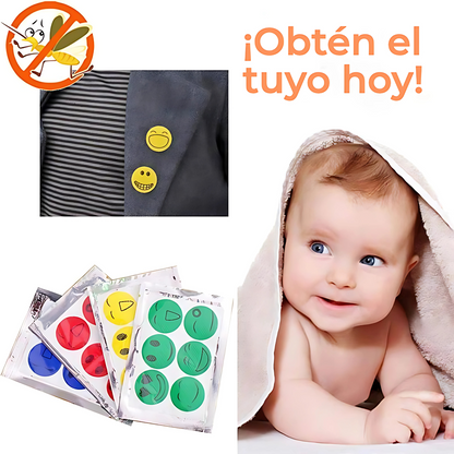Parche Antimosquitos - Fórmula Natural para niños y adultos