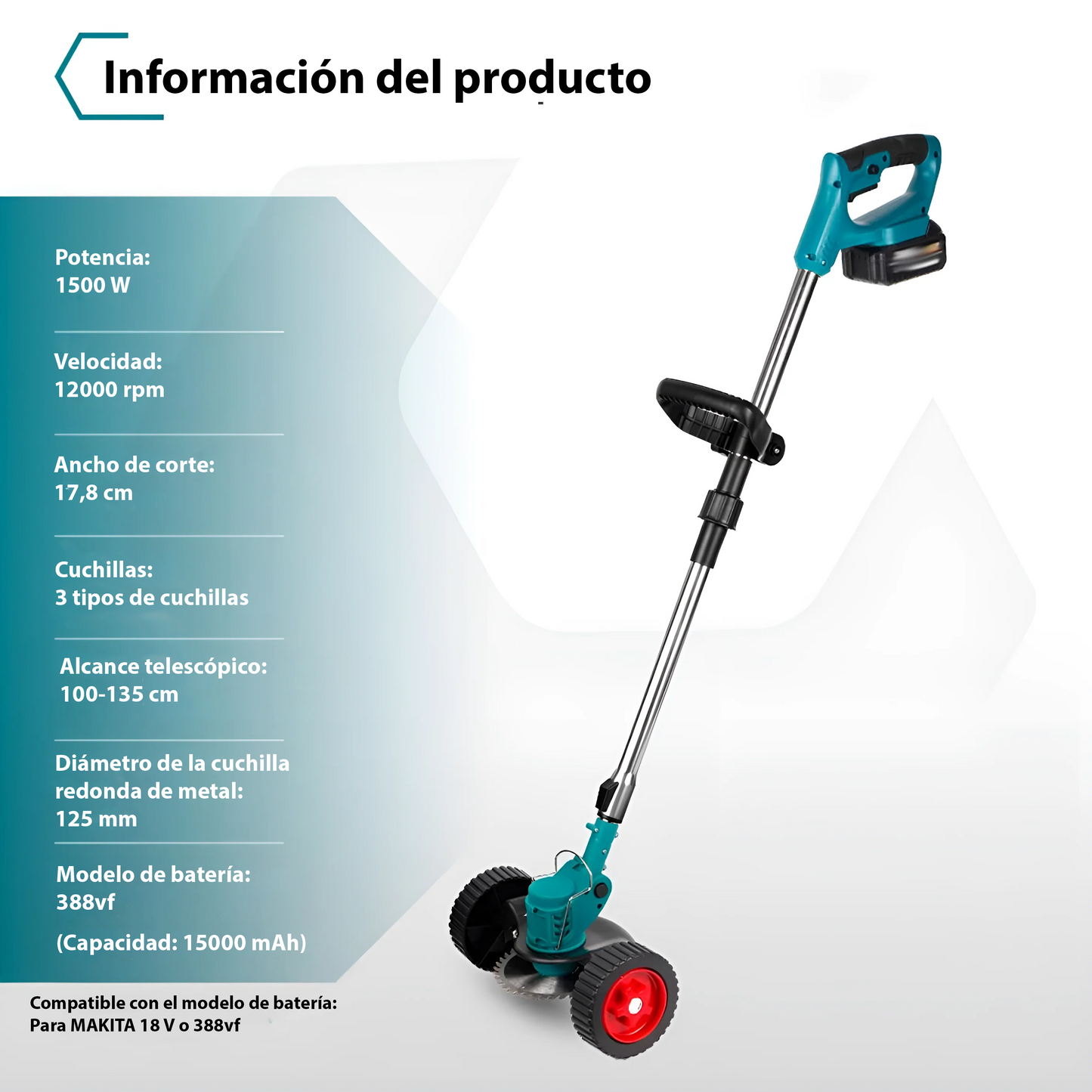 M47™ – Recortadora 3 en 1, Kit Completo