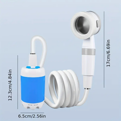 EcoShower™ – Pompa de ducha compacta recargable