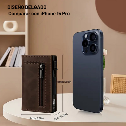 SecuriPorte™ – Cartera Anti-RFID Elegante y Compacta