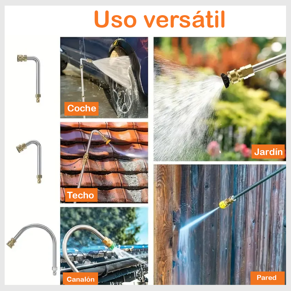 JetReach™ – Varilla Telescópica para Hidrolavadora