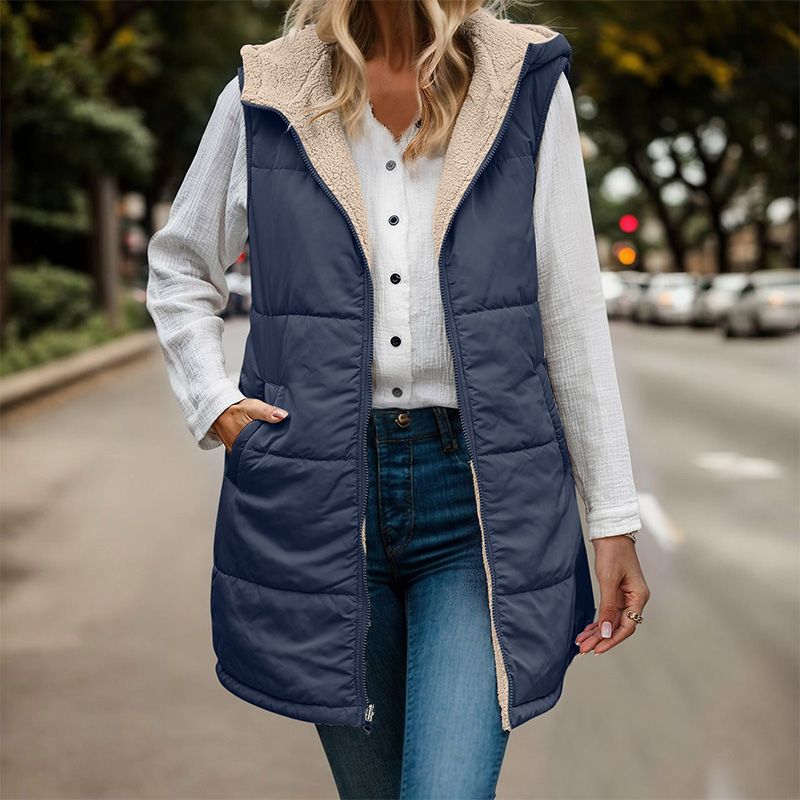ReversaChic™ – Chaleco Acogedor y Versátil