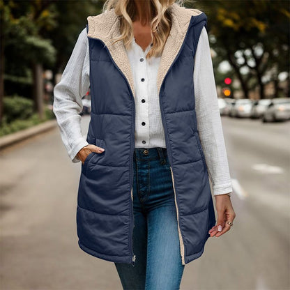 ReversaChic™ – Chaleco Acogedor y Versátil