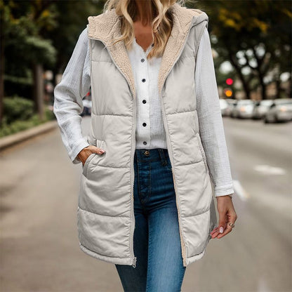 ReversaChic™ – Chaleco Acogedor y Versátil