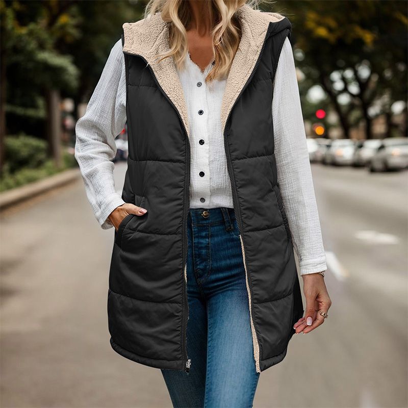 ReversaChic™ – Chaleco Acogedor y Versátil